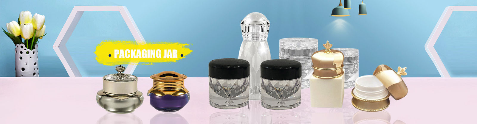 Frasco de embalaje cosmético