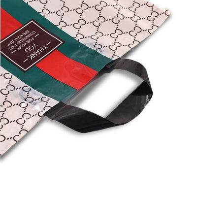 Logotipo OEM Bolsas de compras de plástico personalizadas Bolsas de embalaje de plástico resistentes a las lágrimas