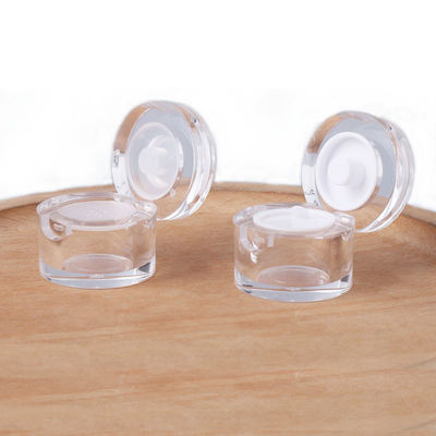 Jarrones cosméticos PMMA transparentes y resistentes 36×30 mm Jarrones cosméticos ecológicos