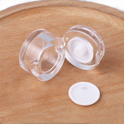 Jarrones cosméticos PMMA transparentes y resistentes 36×30 mm Jarrones cosméticos ecológicos