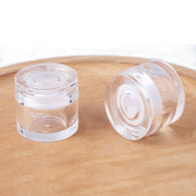 Jarrones cosméticos PMMA transparentes y resistentes 36×30 mm Jarrones cosméticos ecológicos