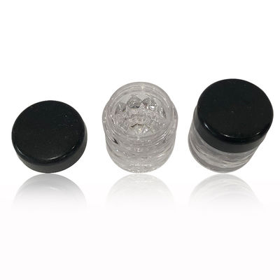Botella de embalaje cosmético Mini Glitter para viajes o pruebas de derrames de muestras
