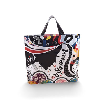 OEM ODM Bolsas de compras personalizadas reutilizables Bolsas de comestibles reutilizables SGS