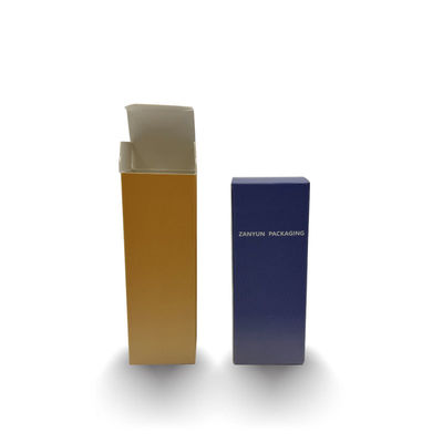 Cajas de embalaje con crema de acabado brillante Cajas de papel cosmético plegables