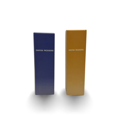 Contenedores de aceite esencial personalizados de cartón de cartón de cosméticos color Pantone