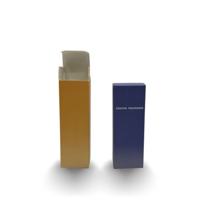 Contenedores de aceite esencial personalizados de cartón de cartón de cosméticos color Pantone