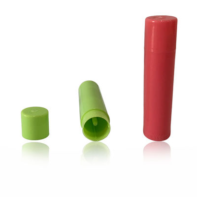5 gramos Tubos de bálsamo labial de color Tubo de lápiz de plástico Aprobación SGS