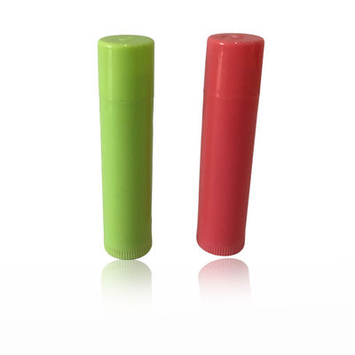 5 gramos Tubos de bálsamo labial de color Tubo de lápiz de plástico Aprobación SGS