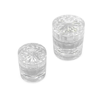 Jarrones cosméticos de lujo de 55*56mm 30g Jarrones cosméticos con tapas personalizadas