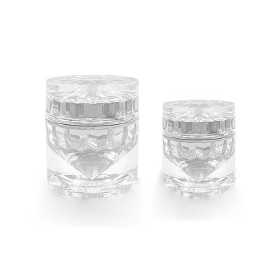 Jarrones cosméticos de lujo de 55*56mm 30g Jarrones cosméticos con tapas personalizadas