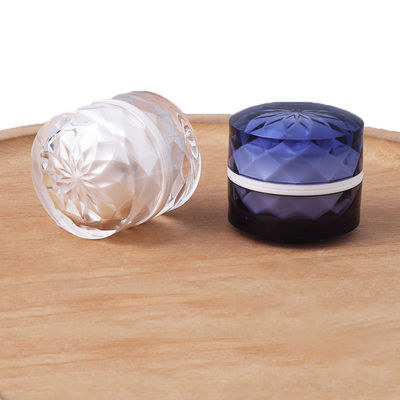 OEM ODM Colorado Diamante Cosmético Jar Gran Boca Cosmética Jar PMMA