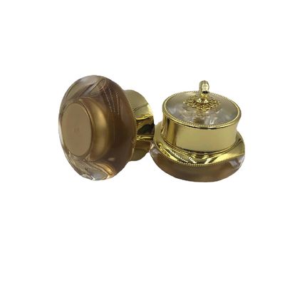 Envases de acrílico cosmético ligeros de 45 × 44 mm Buena transparencia