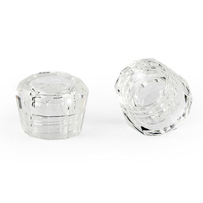 Jarrón de crema para el cuidado de la piel de 25 mm Diamater Jarrones cosméticos únicos Color personalizado