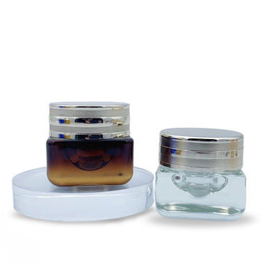 Embalaje cosmético a prueba de fugas Botella de vidrio Jarrón de crema Protección UV
