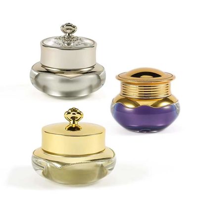 Capa personalizada PMMA Jarrón de embalaje cosmético pequeño 30ml-500ml