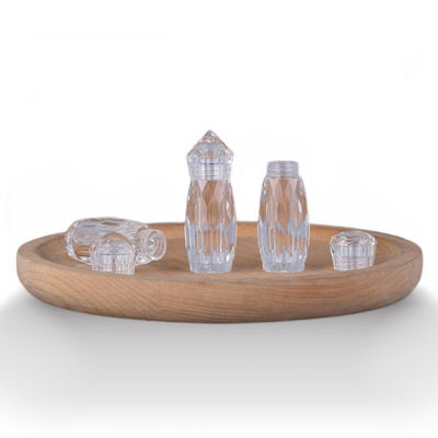 Material ABS Envases cosméticos transparentes Jar 5g para productos para el cuidado de la piel