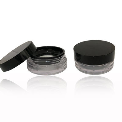 Casilla de polvo suelto vacío de plástico transparente de 8g personalizada 32.8*68.4mm