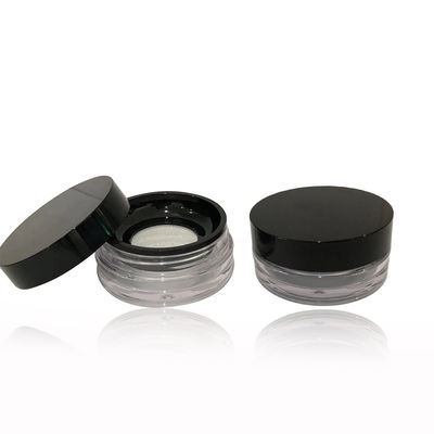 Casilla de polvo suelto vacío de plástico transparente de 8g personalizada 32.8*68.4mm
