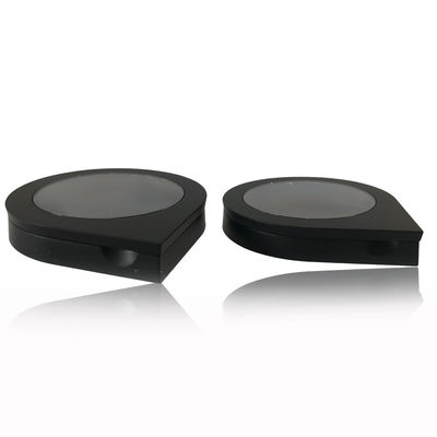 39mm/27mm Caja de polvo compacto vacío redondo con espejo ligero