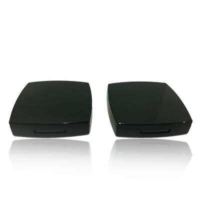 Moderno Durable Negro vacío compacto caja de polvo sin fugas