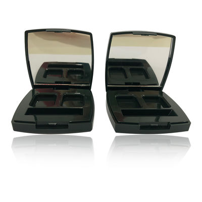Moderno Durable Negro vacío compacto caja de polvo sin fugas