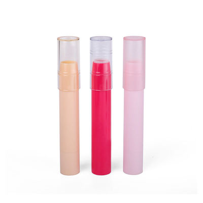 Material ABS Espalda cosmética con lápiz de embalaje 3g Diseño alargado