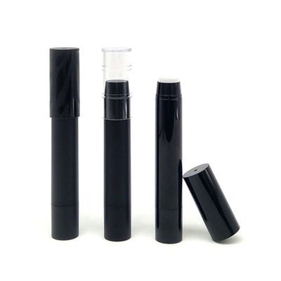 Material ABS Espalda cosmética con lápiz de embalaje 3g Diseño alargado