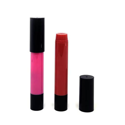 Material ABS Espalda cosmética con lápiz de embalaje 3g Diseño alargado