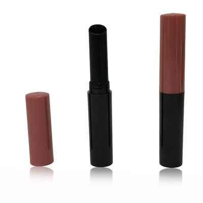 Envase de lápiz labial cosmético ABS 1.8g Tubo de embalaje de lápiz labial personalizado