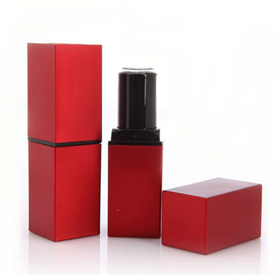 Contenedor de lápiz labial cuadrado elegante Tubo de lápiz labial Embalaje 22 * 74mm