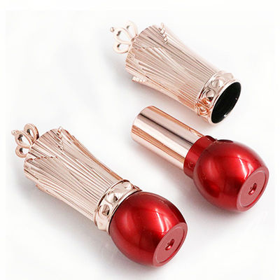 Decoración de la corona de plástico de lápiz labial tubo de embalaje 28 mm * 90 mm Muestra gratuita
