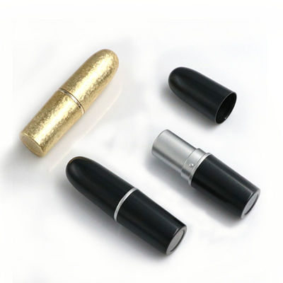 Tubos de lápiz labial personalizados de bala 3.5g Logotipo privado Alta durabilidad