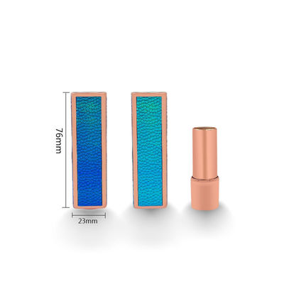 Tubo de embalaje de lápiz labial personalizable 23 * 76mm Tamaño Ligero