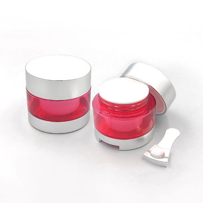 Jarrón de crema cosmética personalizada con logotipo personalizado Jarrón de crema para el cuidado de la piel 50g Volumen