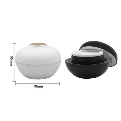 Jarrones de crema cosmética acrílica de diamante Jarrones pequeños transparentes para el cuidado de la piel 30g/50g Volumen