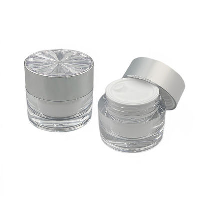Proof Diamond Acrylic Cosmetic Jar for Skin Care Cream Contenedor pequeño de 30g/50g