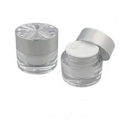 Proof Diamond Acrylic Cosmetic Jar for Skin Care Cream Contenedor pequeño de 30g/50g