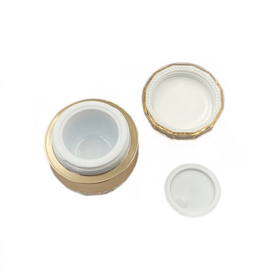 Contenedor de crema de cuidado de la piel de diseño de frasco de diamante