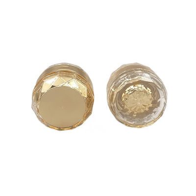 Contenedor de crema de cuidado de la piel de diseño de frasco de diamante