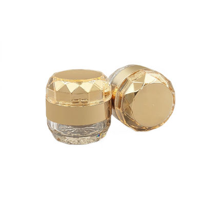 Contenedor de crema de cuidado de la piel de diseño de frasco de diamante