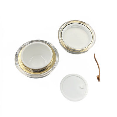 Jarrón cosmético acrílico de diamante Crema para el cuidado de la piel a prueba de fugas Contenedor 30g/50g
