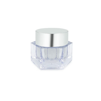 Frasco de crema para el cuidado de la piel a prueba de fugas Diseño simple 30g/50g Embalaje cosmético con muestra