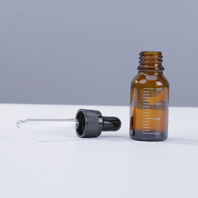 Embalaje de vidrio para el cuidado de la belleza Botella de 100 ml Capacidad de productos