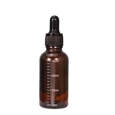 Embalaje de vidrio para el cuidado de la belleza Botella de 100 ml Capacidad de productos