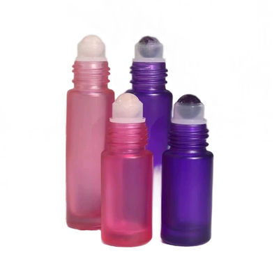 Embalaje cosmético redondo transparente de 5 ml y 10 ml para crema para el cuidado de la piel