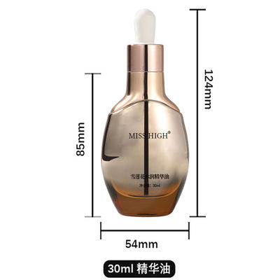 Flasca de embalaje de cuidado de la belleza SCREW CAP para soluciones y envases cosméticos