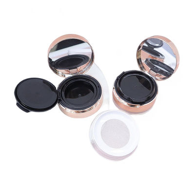 Fundamento de almohadilla de plástico transparente recargable Casilla SPF 30 Amigable para viajar Luz a cobertura media