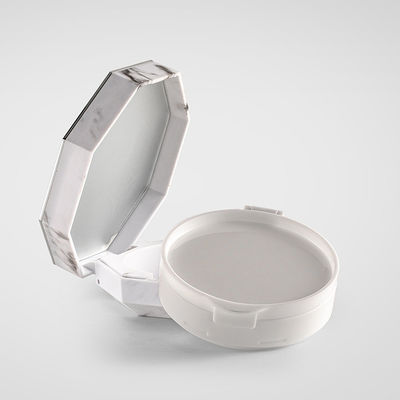 Cuerpo de fundación de cojín compacto transparente reutilizable para polvo compacto