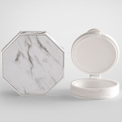 Cuerpo de fundación de cojín compacto transparente reutilizable para polvo compacto