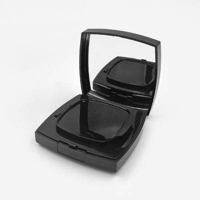15g de viaje amigable transparente compacto fundamento de cojín de polvo para la cobertura de luz a mediana